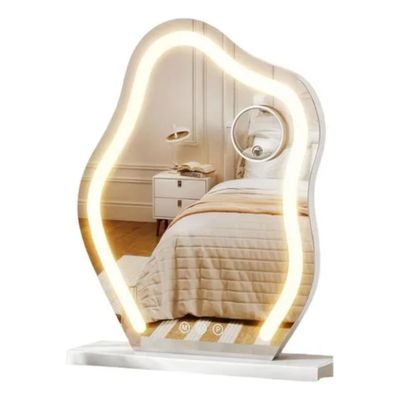 Espejo Con Luces Led 56.89 x 43.43 Para Tocador Maquillaje