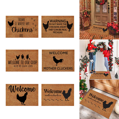 Imagen 2 del producto Alfombra Fibra de Coco 75x40cm Antideslizante