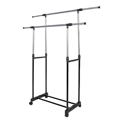 Tendedero Alargable Largo Ajustable Con Ruedas Para Ropa