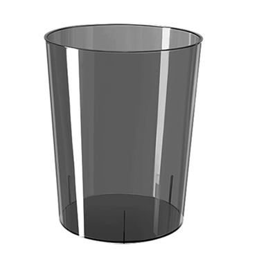 Imagen 1 del producto Bote De Basura De Lujo Acrílico Transparente Oscuro 12L