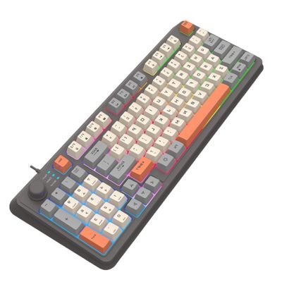 Imagen 2 del producto Teclado K82 + Mouse para PC gamer con luces LED RGB