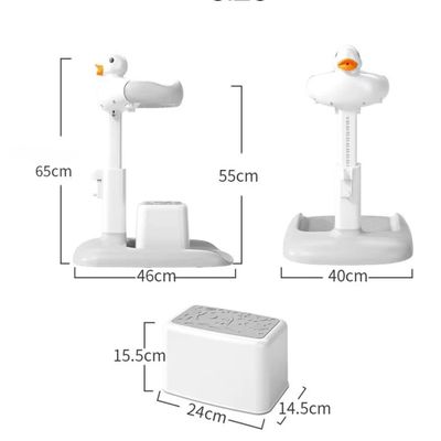 Imagen 2 del producto Soporte Baño Bebé Protege Columna Ideal para Lavabo y Bañera