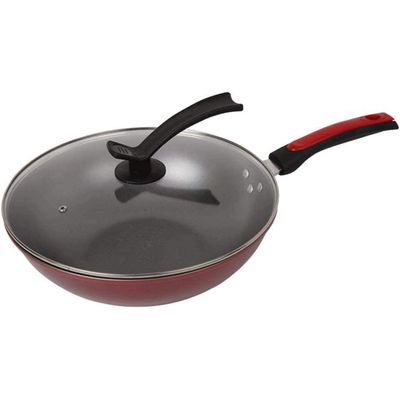 Imagen 1 del producto Sartén Wok De Cocina Con Tapa 32 CM Coccion Antiadherente