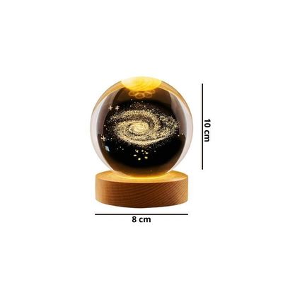 Imagen 2 del producto Luz Nocturna Bola de Cristal Planetario