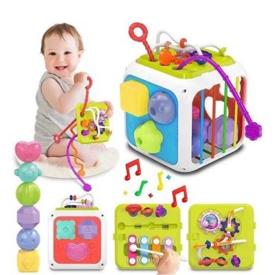 Cubo Para Bebé Juguete Interactivo Didactico Sensorial