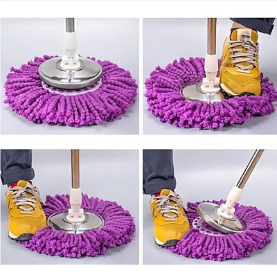 Imagen 2 del producto Pack 5 Repuestos Cabezal Mopa Giratoria 360° Trapeador