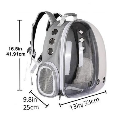 Imagen 2 del producto Mochila Transportadora De Gato Perro Mascotas
