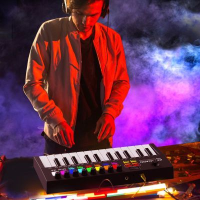 Imagen 2 del producto Teclado Midi 25 Teclas Controlador Musical Piano USB Crusec