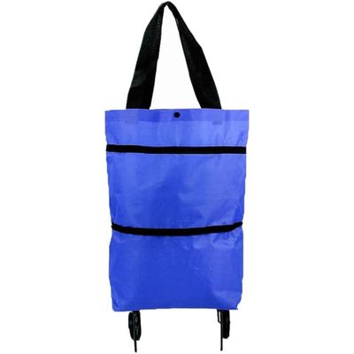 Carrito De Compras Bolsa Con Ruedas Multiusos Plegable