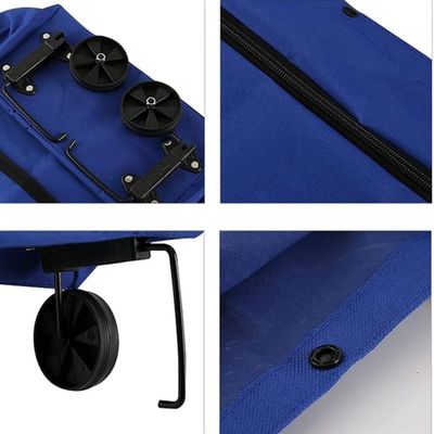 Imagen 2 del producto Carrito De Compras Bolsa Con Ruedas Multiusos Plegable