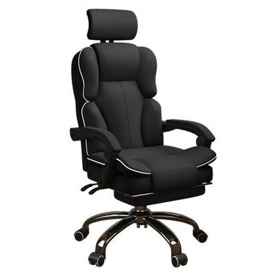 Imagen 1 del producto Silla Pc Negra Sillón Regulable Ejecutiva Oficina Escritorio