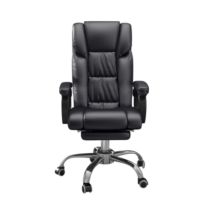 Imagen 2 del producto Sillón Ejecutivo De Cuero PU Reclinable Reposapiés Reclinable