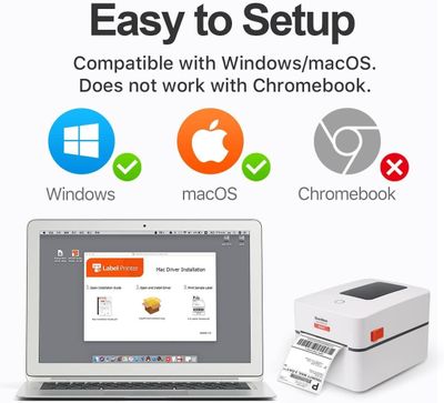 Imagen 2 del producto Impresora Termica de Etiquetas de Alta Velocidad