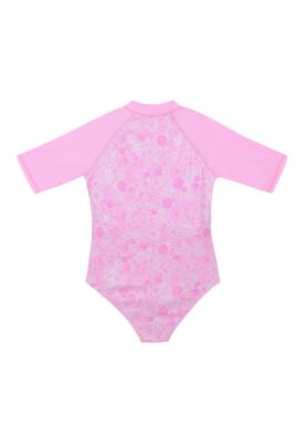 Imagen 2 del producto Traje de Baño Niña Manga Larga UV30+ H2O Wear Fucsia
