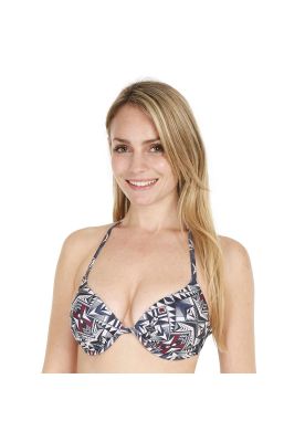 Traje de Baño Top Armado Mujer H2O Wear Azul Acero Claro