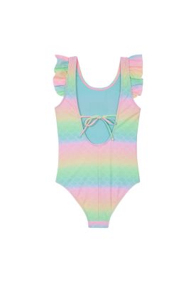Imagen 2 del producto Traje de Baño Niña Estamp. Vuelos UV30+ H2O Wear Rosado