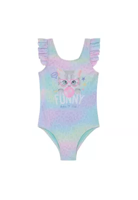 Traje de Baño Niña Estamp. Vuelos UV30+ H2O Wear Lila