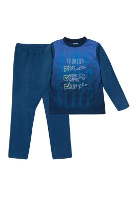 Pijama Niño Polar  H2O Wear Azul