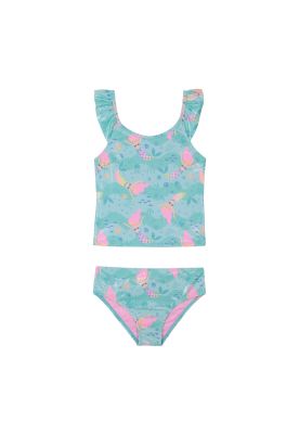 Imagen 2 del producto Traje de Baño Niña Tankini UV50 H2O Wear Turquesa