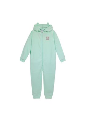 Imagen 2 del producto Pijama Niña Polar Sustentable H2O Wear Verde Aguamarina