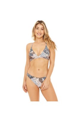 Traje Baño Bikini Mujer H2O WearTriangulo Banda Est.Verde