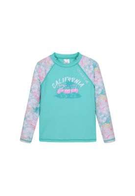Traje de Baño Niña  Polera UV50 +  Manga Larga H2O Wear