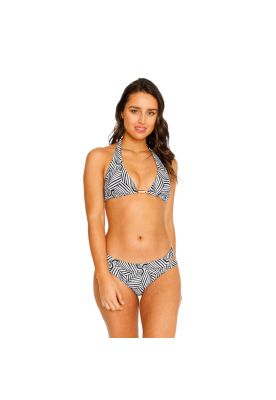 Traje de Baño Bikini Top Triangulo para Mujer Negro