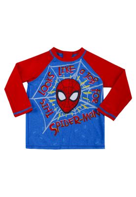 Imagen 1 del producto Polera Bebe Niño UV 50 Manga Larga Disney Spiderman Turquesa