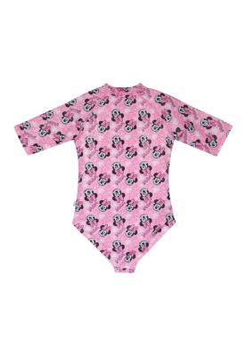 Imagen 2 del producto Traje de Baño Niña Entero Manga Corta Disney Minnie Rosa