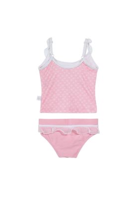 Imagen 2 del producto Traje de Baño Tankini para Niña Rosa