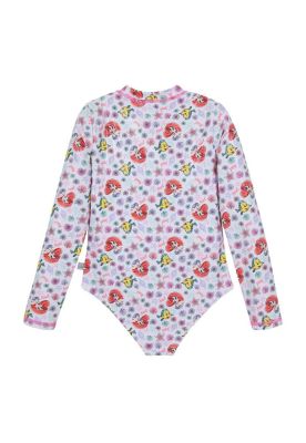 Imagen 2 del producto Traje de Baño Niña Entero UV50+ Disney Princesas Blanco M/Larga