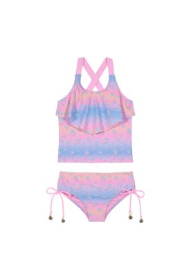 Traje de Baño Niña Tankini UV50 H2O Wear Rosado