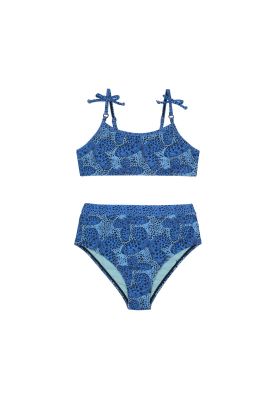 Traje de Baño Niña Teens Bikini  UV50 Bretel  H2O Wear Azul