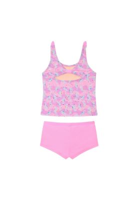 Imagen 2 del producto Traje de Baño Niña Tankini UV50 H2O Wear Rosado