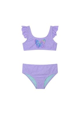 Traje de Baño Niña Bikini Vuelos UV50 H2O Wear Lila