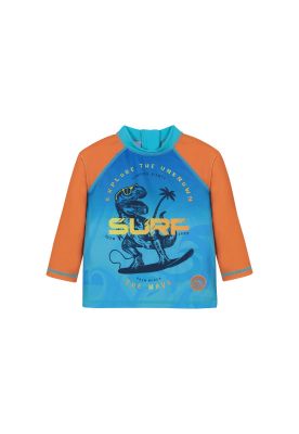Traje de Baño Bebe Niño Polera UV50 M/Larga H2O Wear Naranjo