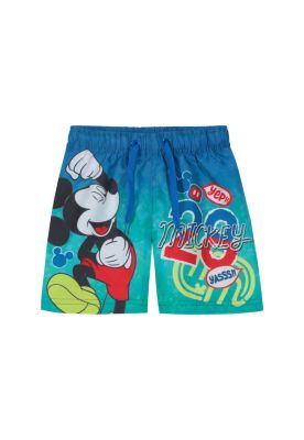 Traje de Baño Bebe Niño Short Disney Mickey Azul