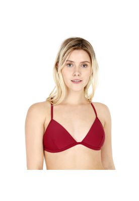 Imagen 1 del producto Traje de Baño Top Triángulo H2O Wear Burdeos