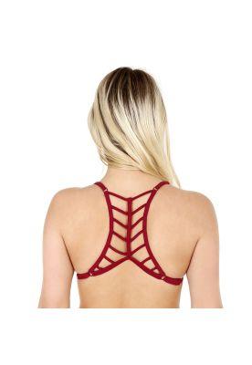 Imagen 2 del producto Traje de Baño Top Triángulo H2O Wear Burdeos