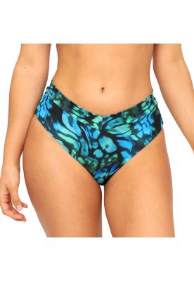 Traje de Baño Mujer Bottom Alto Raquel H2O Wear Azulino