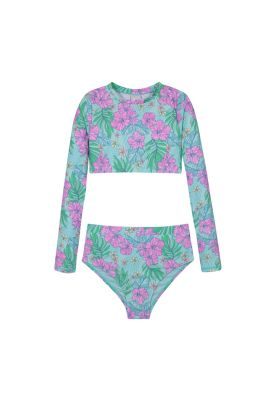 Traje de Baño Niña Teens Crop Top UV30+ H2O Wear