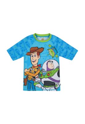 Polera Niño UV50+ Disney Toy Story Azul M/Corta