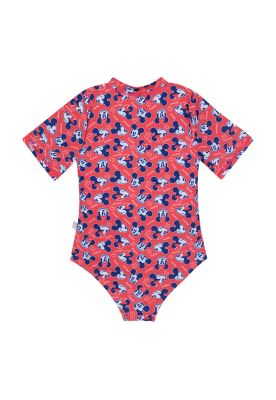 Imagen 2 del producto Traje de Baño Bebe Niña Entero UV50+ Disney Minnie Rojo M/Corta