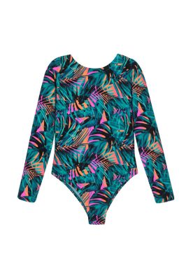 Traje De Baño Niña Teens Uv50 M/L H2O Wear Negro