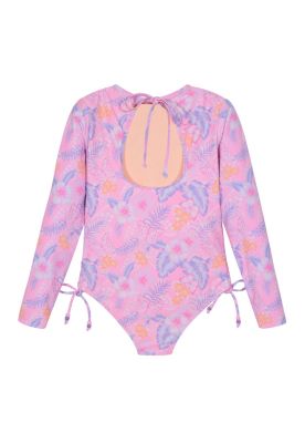 Imagen 2 del producto Traje de Baño Niña UV50 M/Larga H2O Wear Rosado