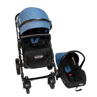 Coche Travel System Orleans Bebeglo Azul Rey Rs-13650-7