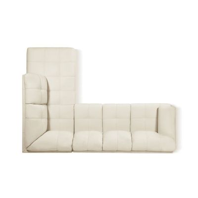 Imagen 2 del producto Sofá Seccional Rosen 6974 Derecho Cuero Blanco