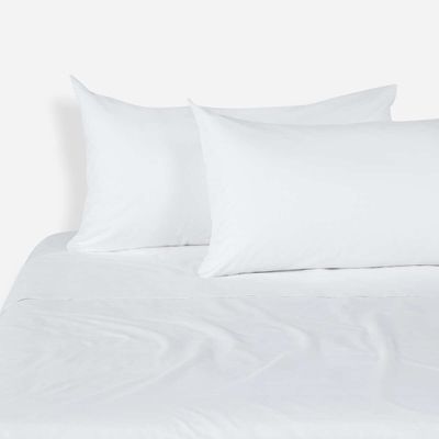 Imagen 2 del producto Sábana Rosen 180 Hilos Lisa Blanco 2 Plazas