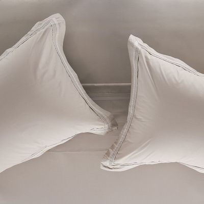 Imagen 2 del producto Sábana Rosen 300 Hilos Algodón Lisa Tape Visón Súper King