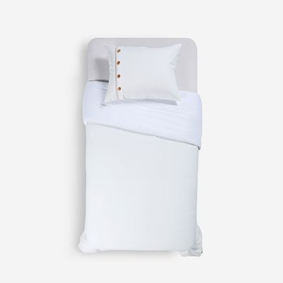 Imagen 2 del producto Funda de Plumón Algodón Lanin Blanco 1.5 Plazas